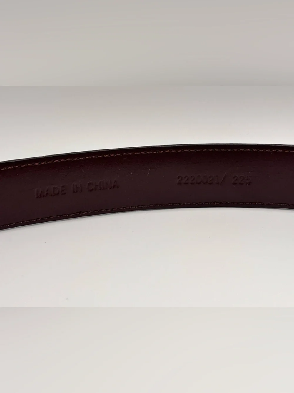 Ralph Lauren Distressed Leather Belt Brown Size 30 Vintage Patina